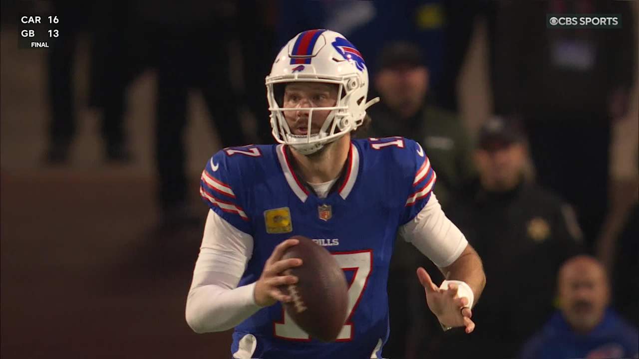 Image for Buffalo Bills quarterback Josh Allen's best plays from 3-TD game vs. Kansas City Chiefs | Week 9