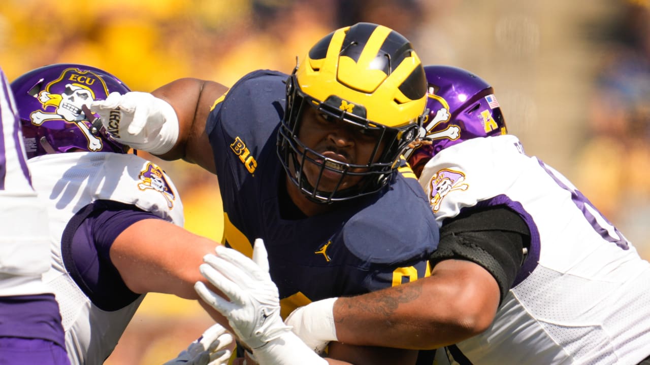 Bengals select Michigan DT Kris Jenkins, son of four-time Pro Bowler ...