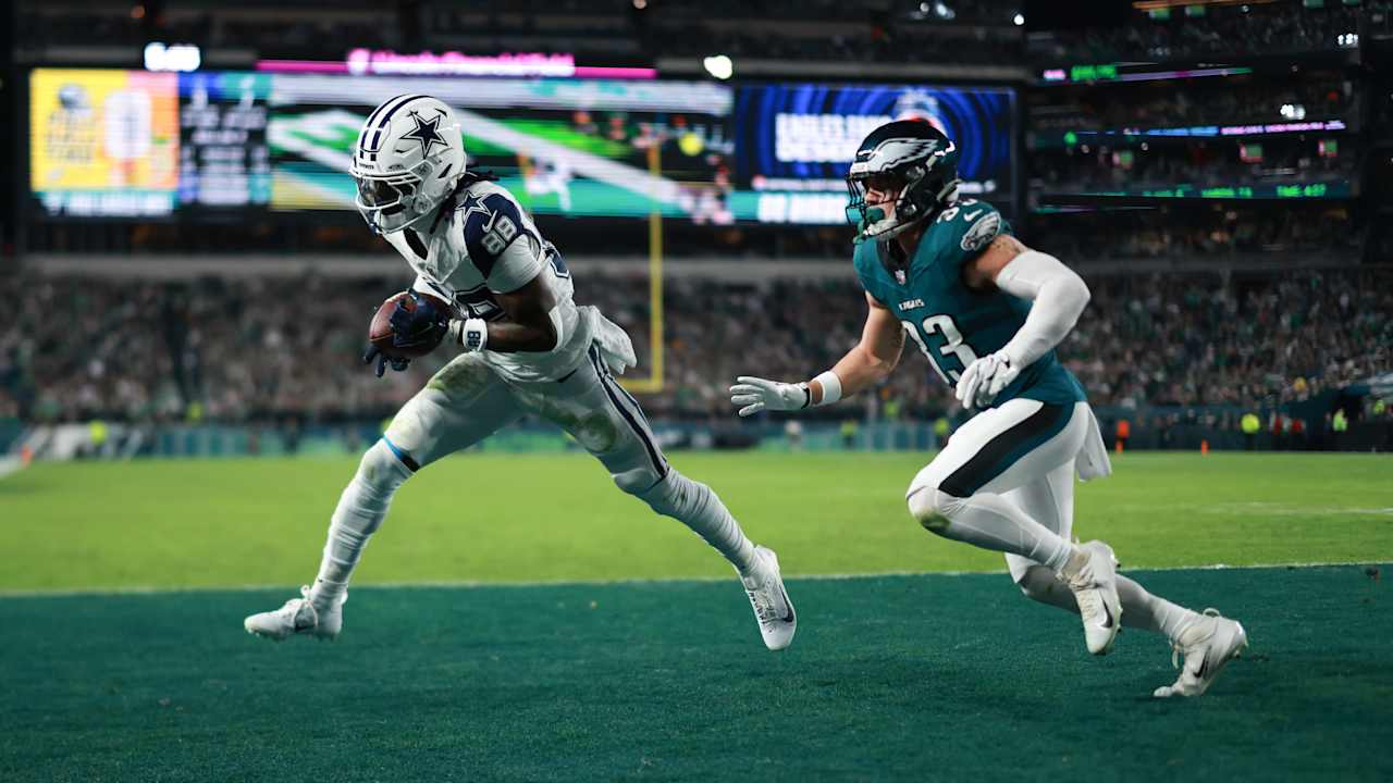 Dallas Cowboys quarterback Dak Prescott's back-shoulder Touchdown pass ...