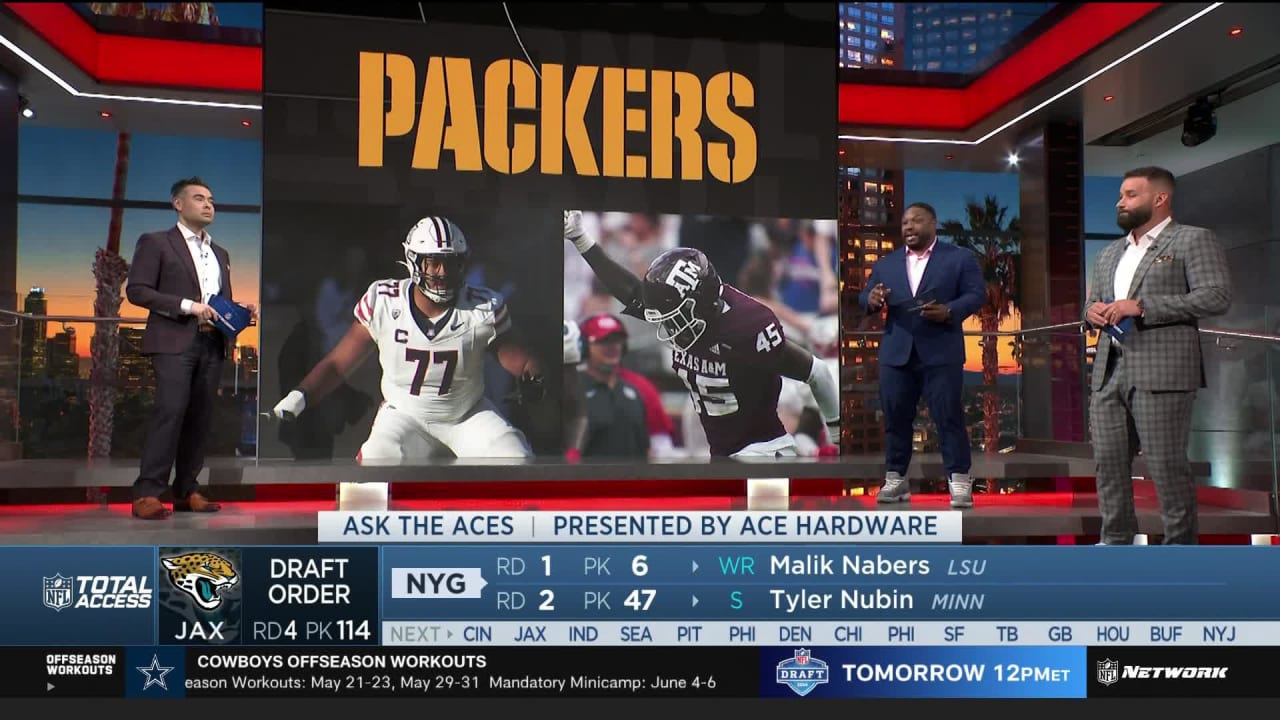 NFL Network's MJD: Green Bay Packers are winning the 2024 draft through ...