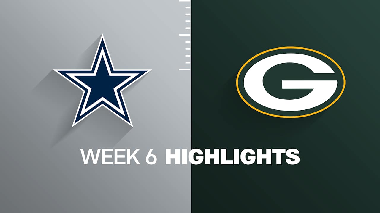 Cowboys vs. Packers highlights | Week 6 video thumbnail
