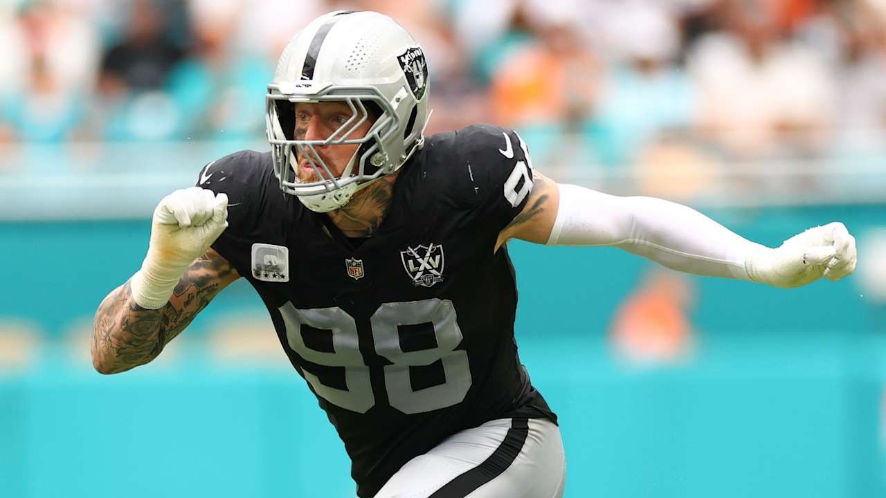 Raiders DE Maxx Crosby wants ‘stability and winning’ from next HC, chance to be ‘playing at this time of year’