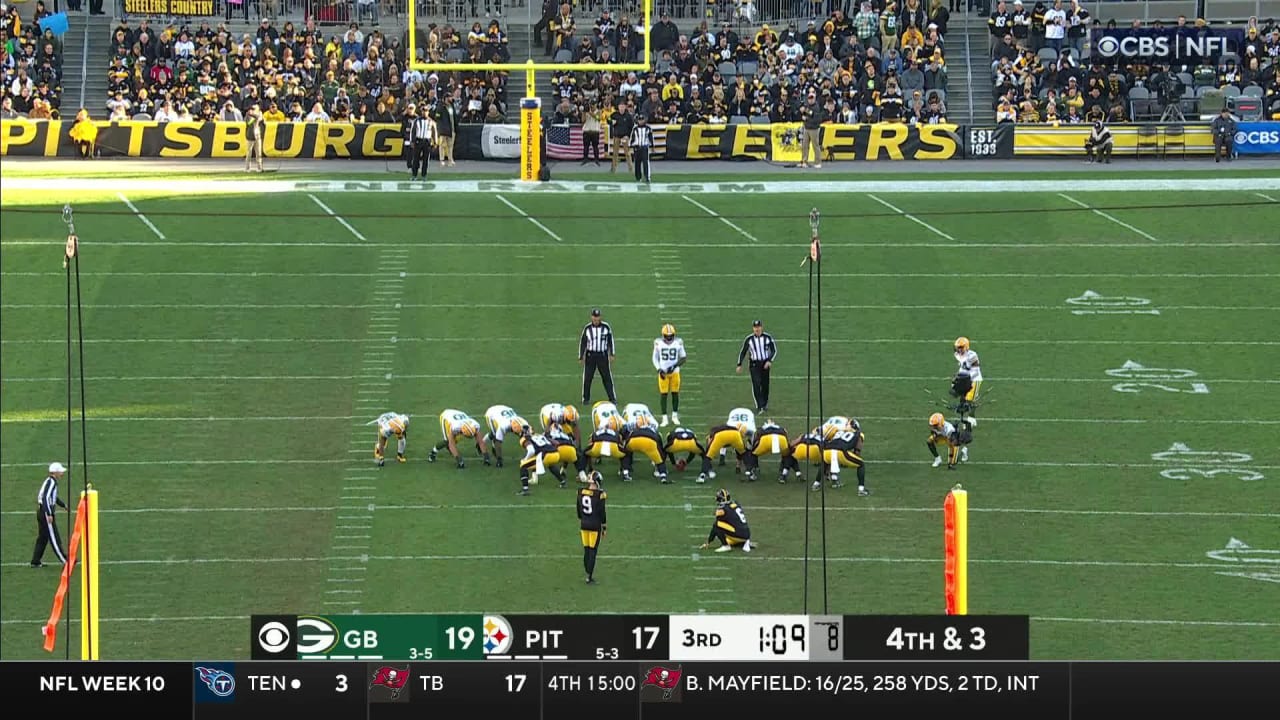 Pittsburgh Steelers Kicker Chris Boswell Connects On 49-yard FG Late In ...