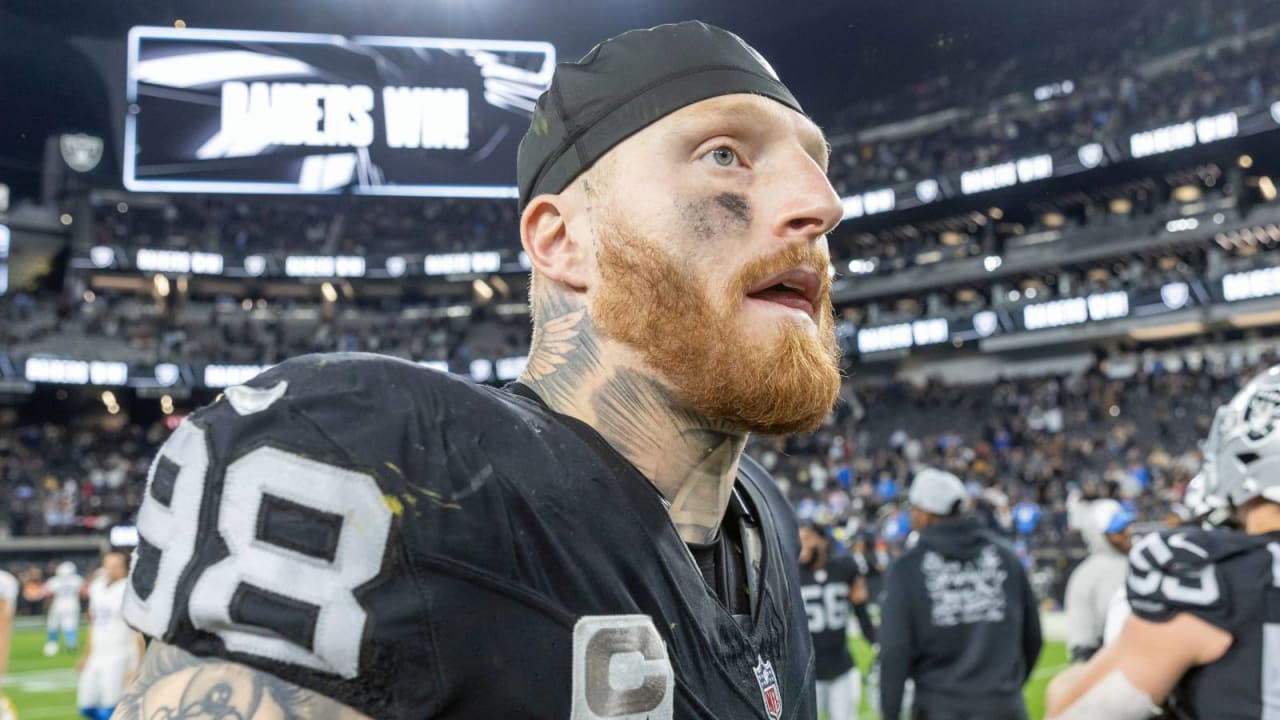 Maxx Crosby hopes Raiders retain interim coach Antonio Pierce 'I'm