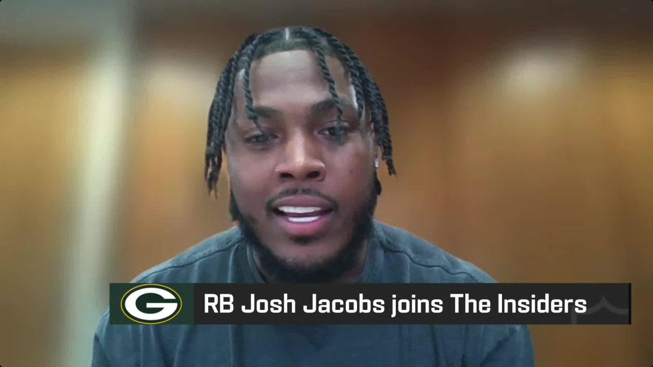 Green Bay Packers running back Josh Jacobs joins 'The Insiders' for ...