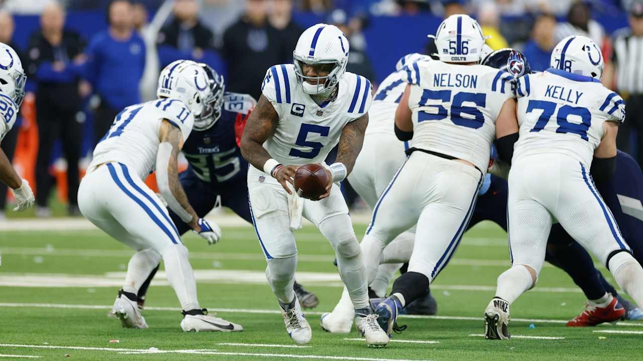 Colts QB Anthony Richardson (back/foot) not ruled out vs. Giants despite missing week of practice