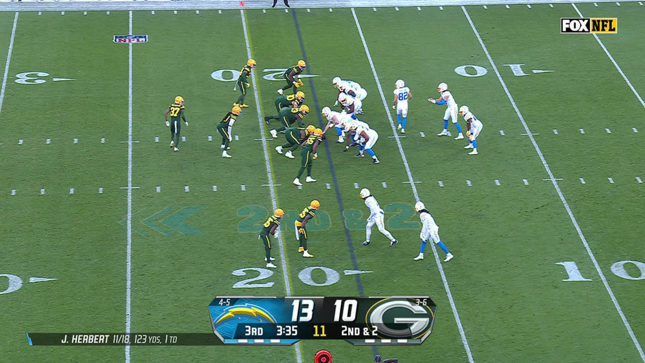 Green Bay Packers linebacker Kingsley Enagbare is a FORCE during powerful TFL vs. running back