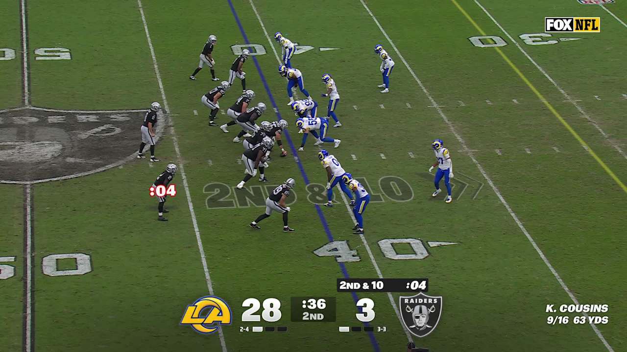 Las Vegas Raiders running back Ashton Jeanty's back-shoulder catch caps ...
