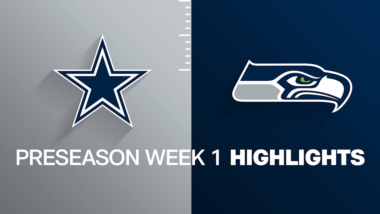 Cowboys vs. Seahawks highlights | Preseason Week 1