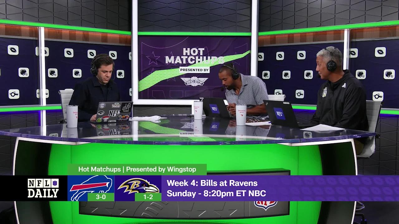 Bills-Ravens Week 4 SNF Preview | Hot Matchups presented by Wingstop