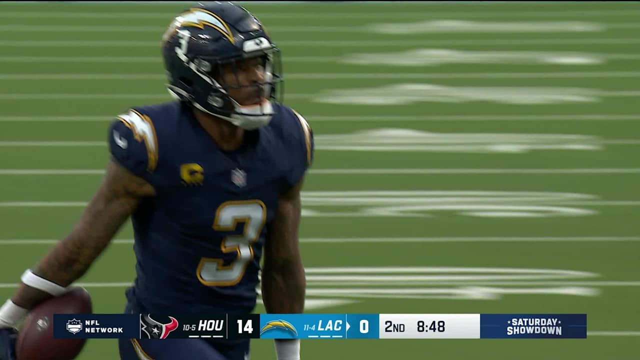 Houston Texans quarterback C.J. Stroud's Interception to Los Angeles ...