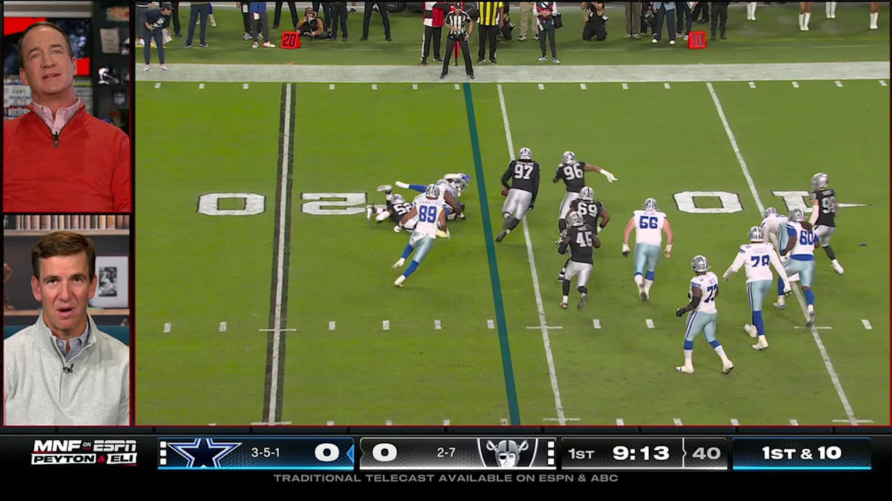 Pro Football Hall of Fame quarterback Peyton Manning breaks down the