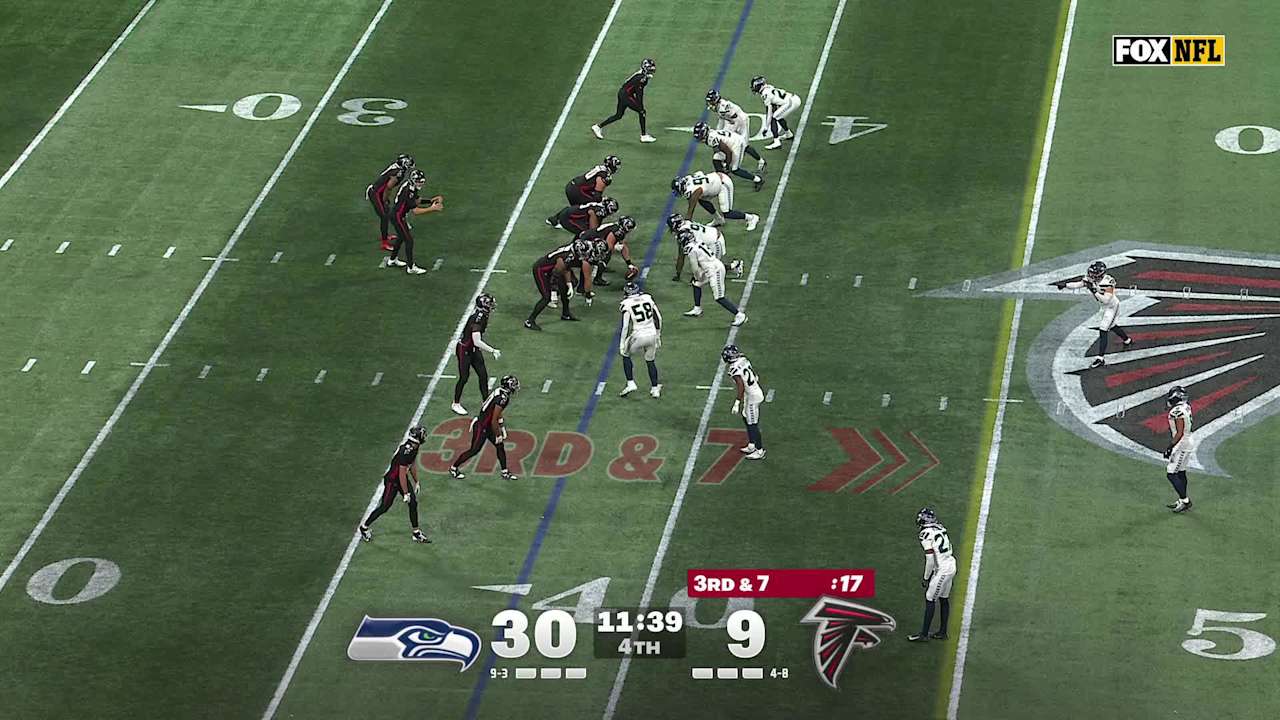 Devon Witherspoon gets another Seahawks interception of the Falcons