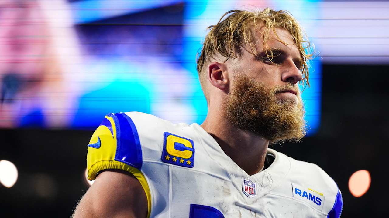 Cooper Kupp suffers ankle injury in Rams’ loss to Cardinals, leaves locker room in walking boot 