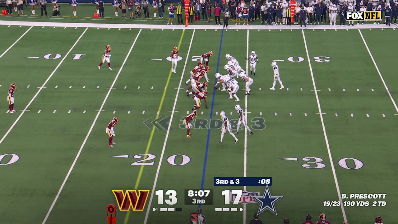 Washington Commanders linebacker K'Lavon Chaisson engulfs Dallas ...