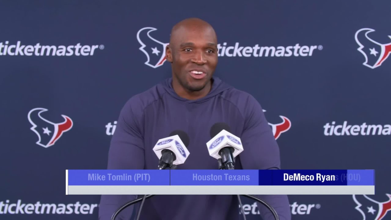 Houston Texans Head Coach DeMeco Ryans On Week 18 Matchup Vs ...