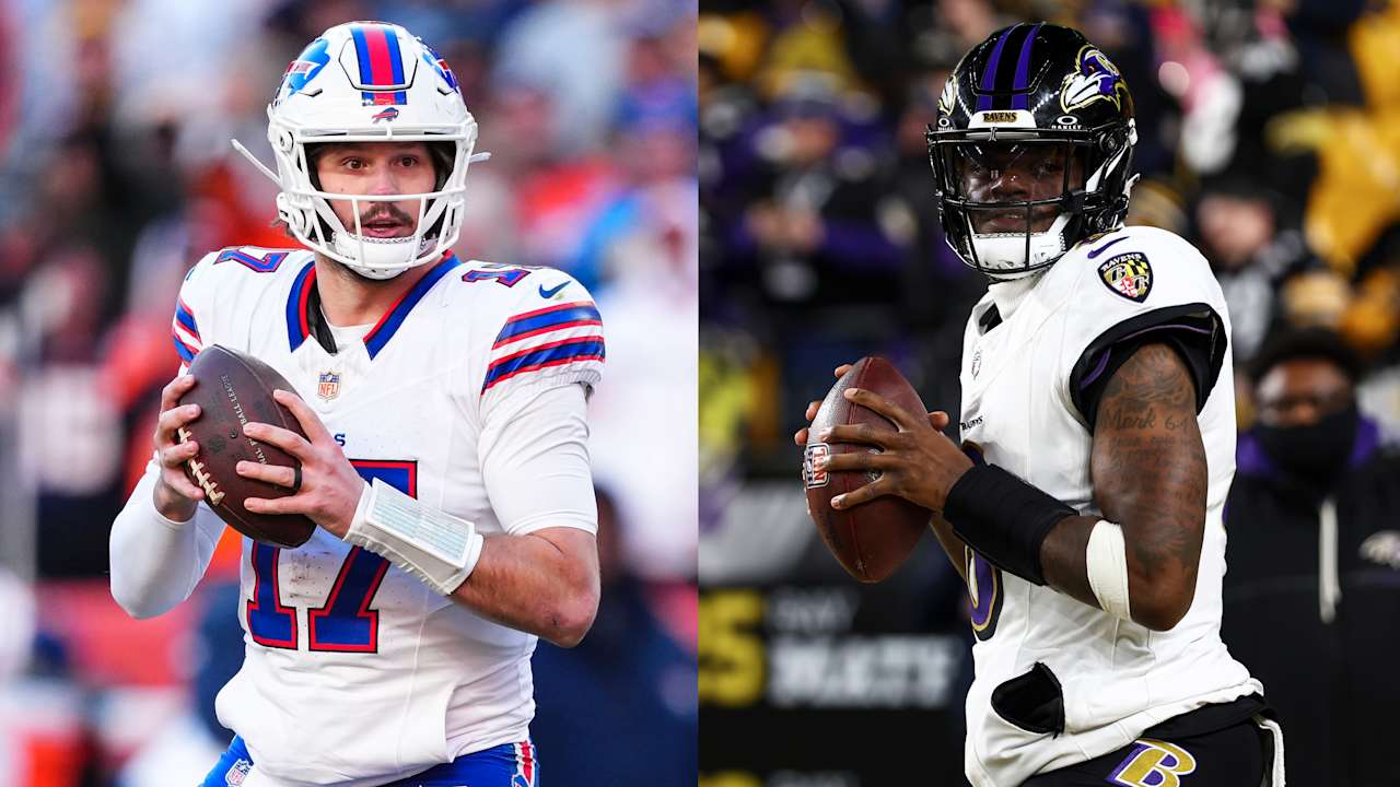 Lamar Jackson  josh allen