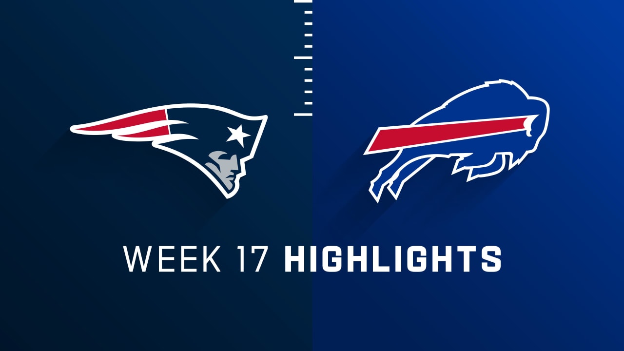 New England Patriots Vs. Buffalo Bills Highlights | Week 17