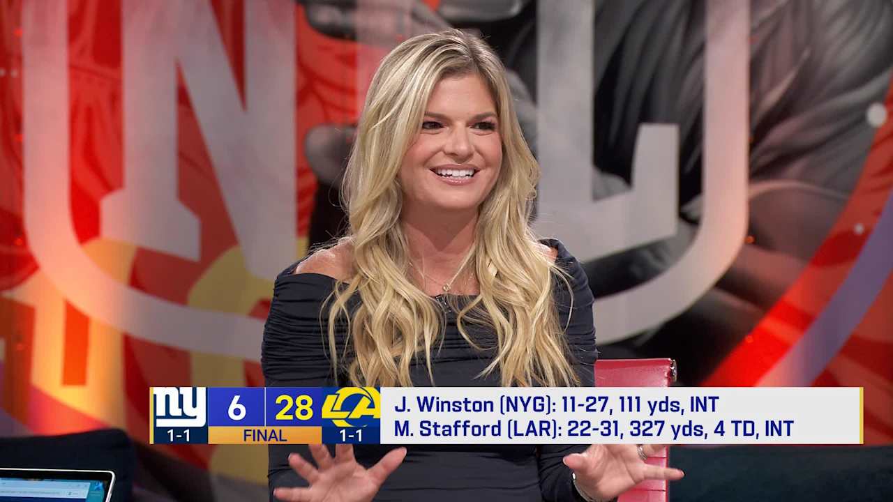 ESPN's Lindsey Thiry breaks down New York Giants-Los Angeles Rams 'MNF ...