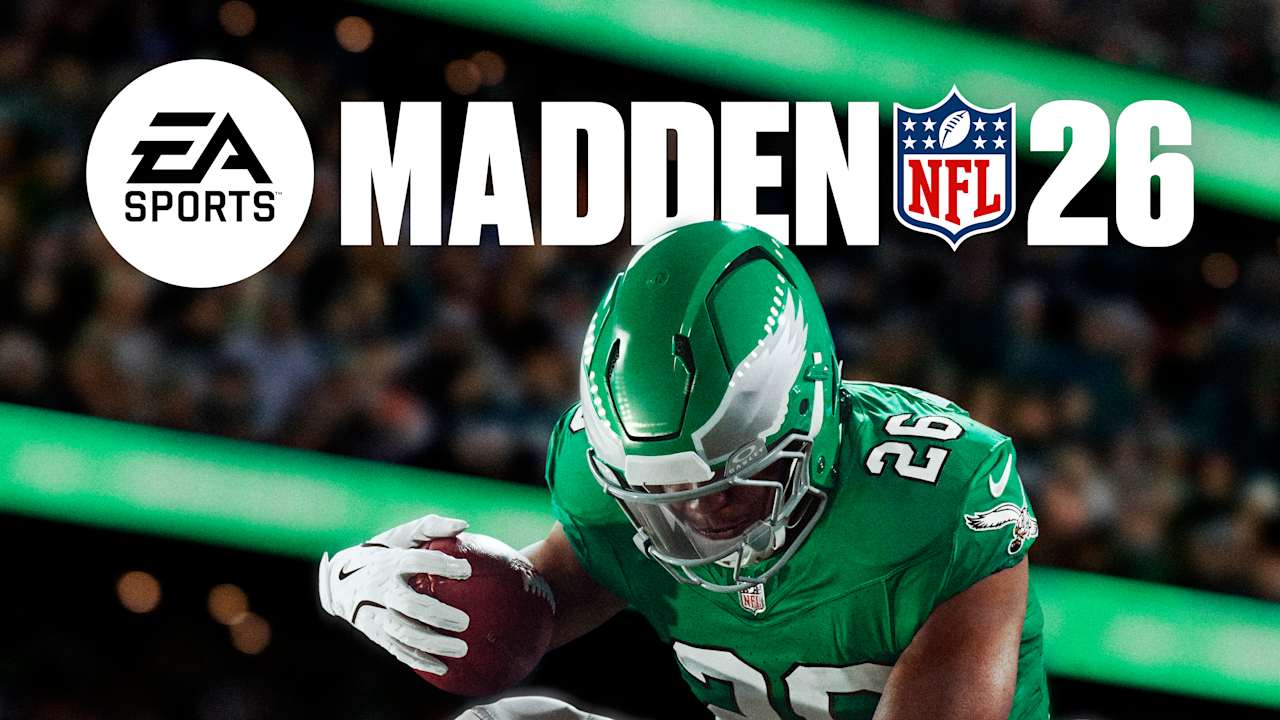 Saquon Barkley en la portada de Madden 26