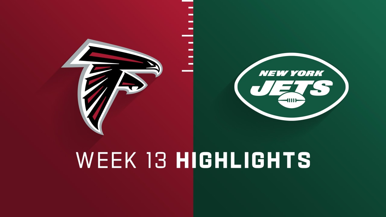 Atlanta Falcons vs. New York Jets highlights Week 13