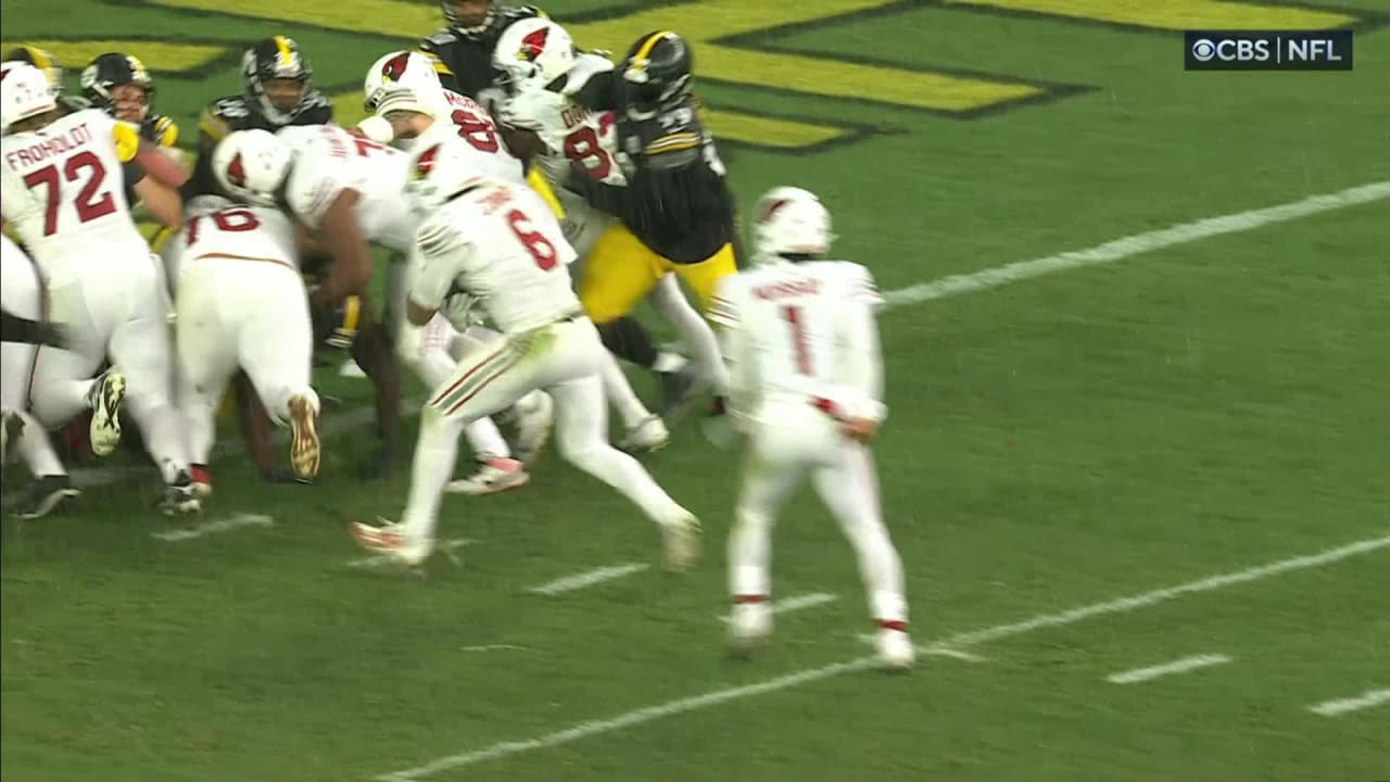 Arizona Cardinals Running Back James Conner's 1-yard TD Run Vs ...