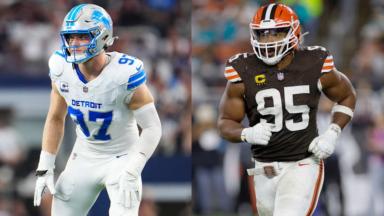 Aidan Hutchinson: Pairing up with Myles Garrett 'would be deadly'