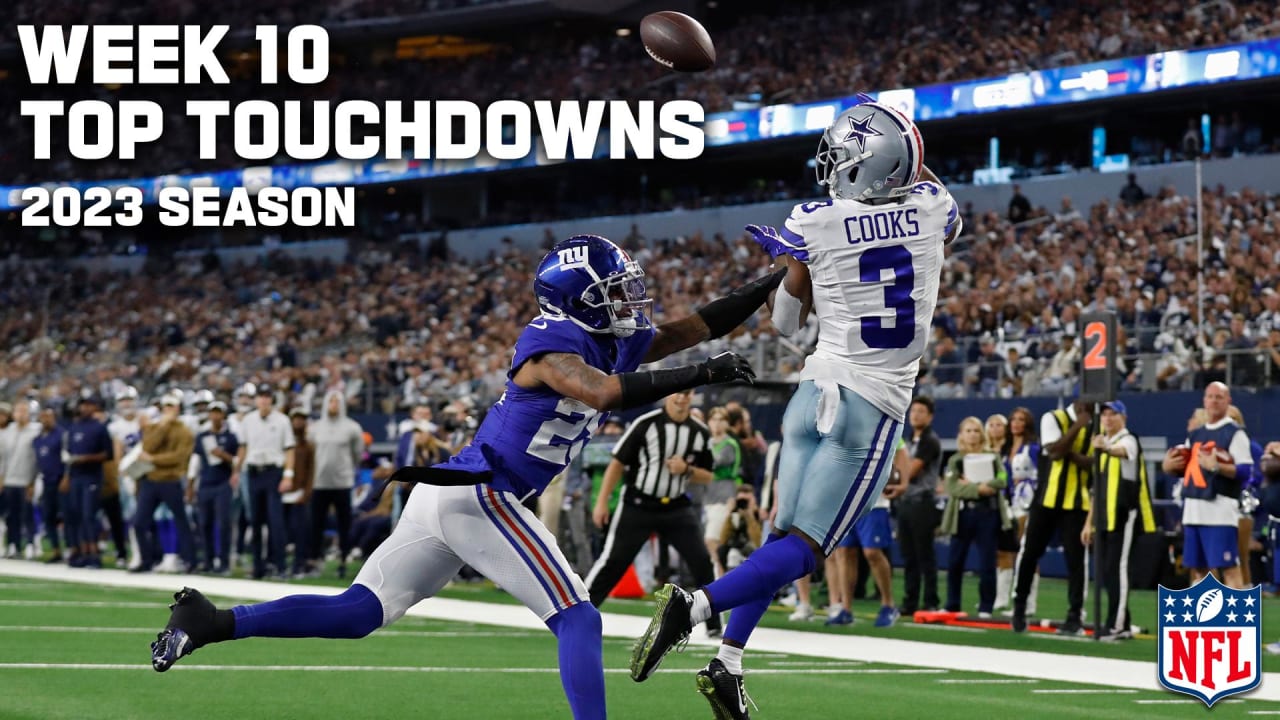 Top touchdowns Week 10
