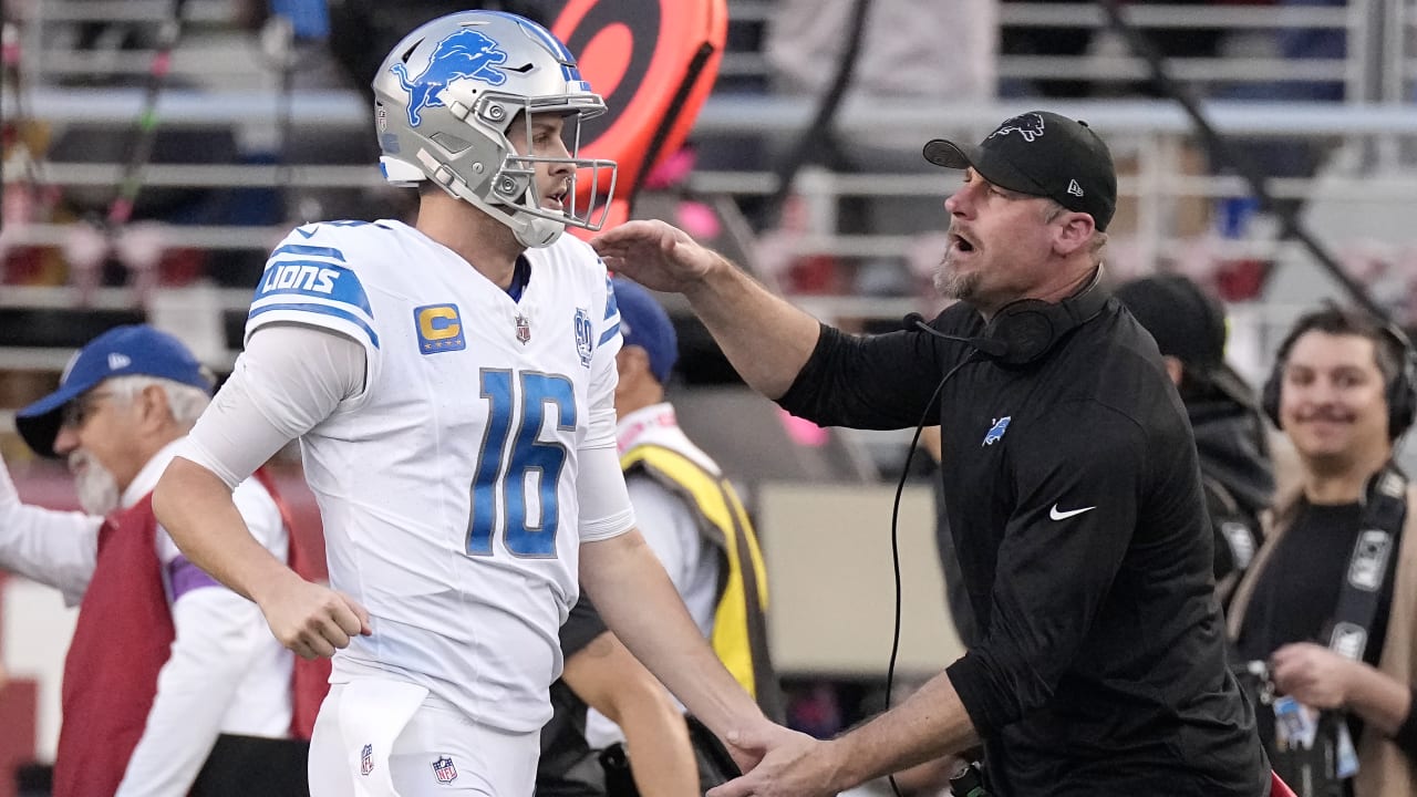 Jared Goff,Dan Campbell