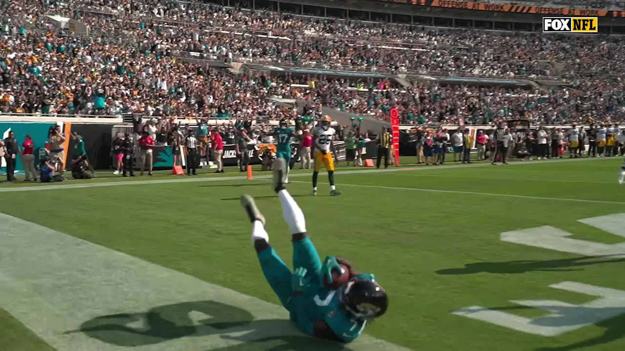 Jacksonville Jaguars wide receiver Brian Thomas Jr.'s fifth TD catch of