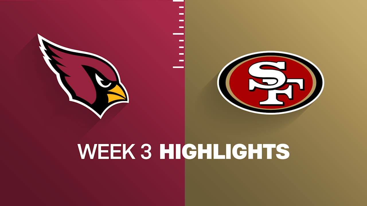 Cardinals vs. 49ers highlights | Week 3 video thumbnail