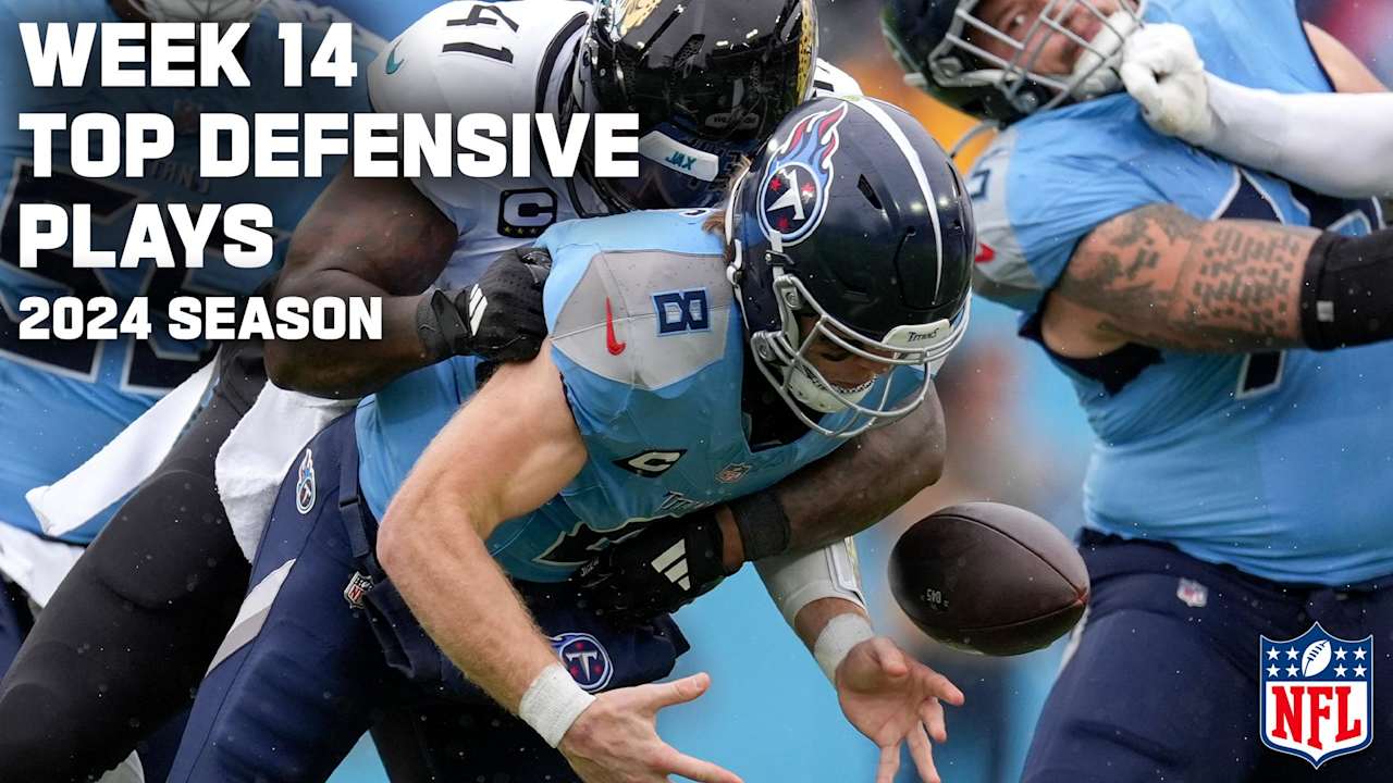 Top defensive plays | Week 14