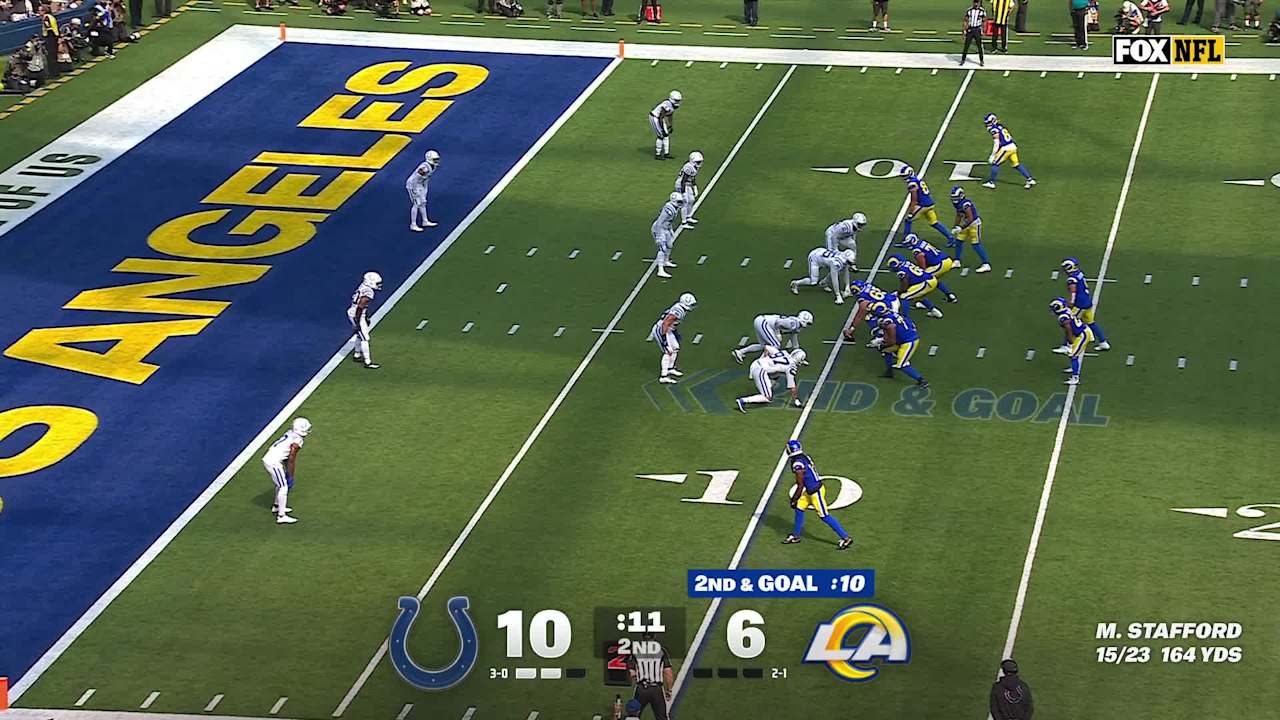 96-yard Los Angeles Rams offensive drive capped by wide receiver ...