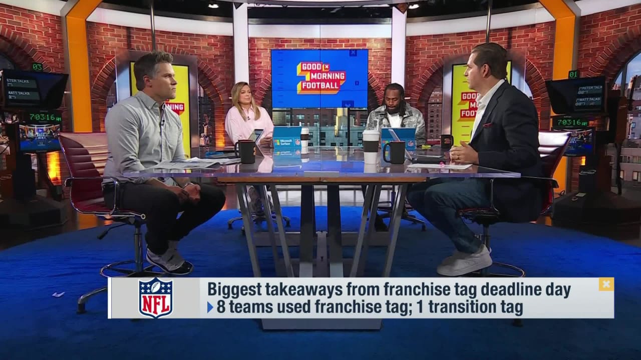 Biggest takeaways from franchise tag deadline 'GMFB'