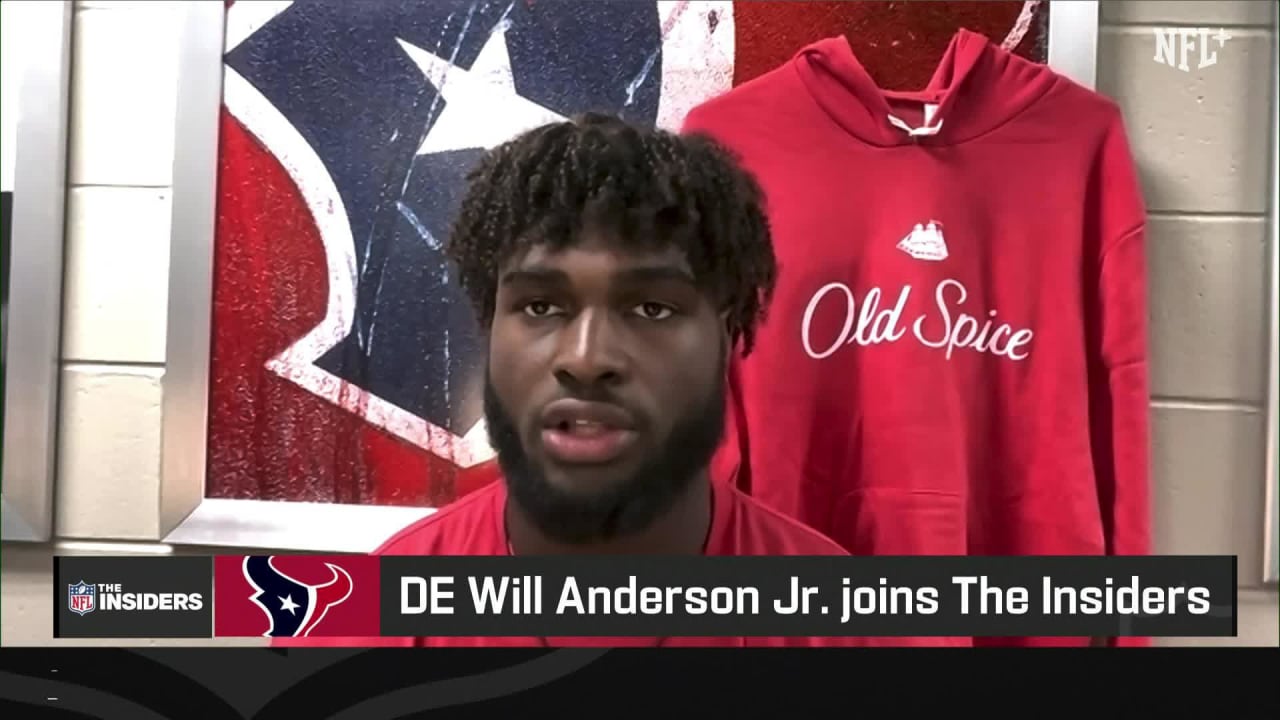 Houston Texans defensive end Will Anderson Jr. joins 'The Insiders' for exclusive interview on