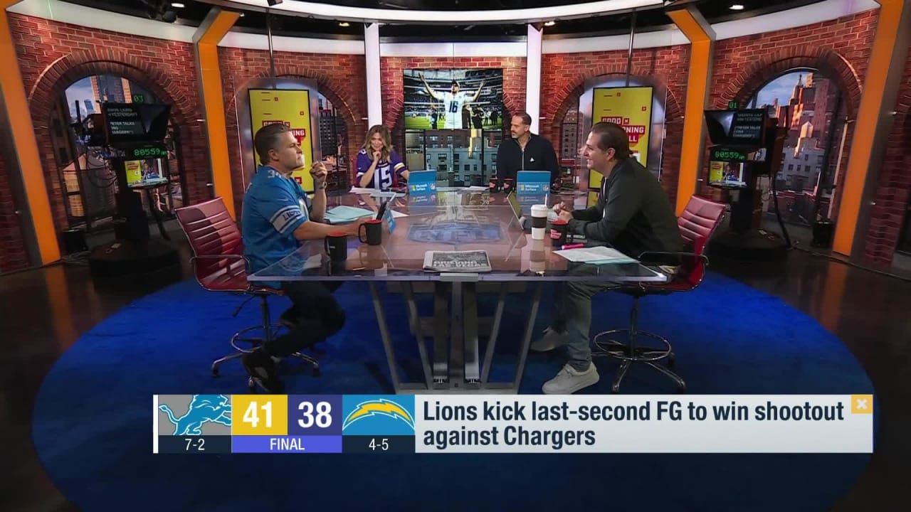 What do you make of Detroit Lions Week 10 win vs. Chargers | 'GMFB'