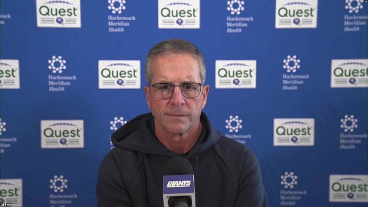 New York Giants head coach John Harbaugh: 'This was our best all around ...