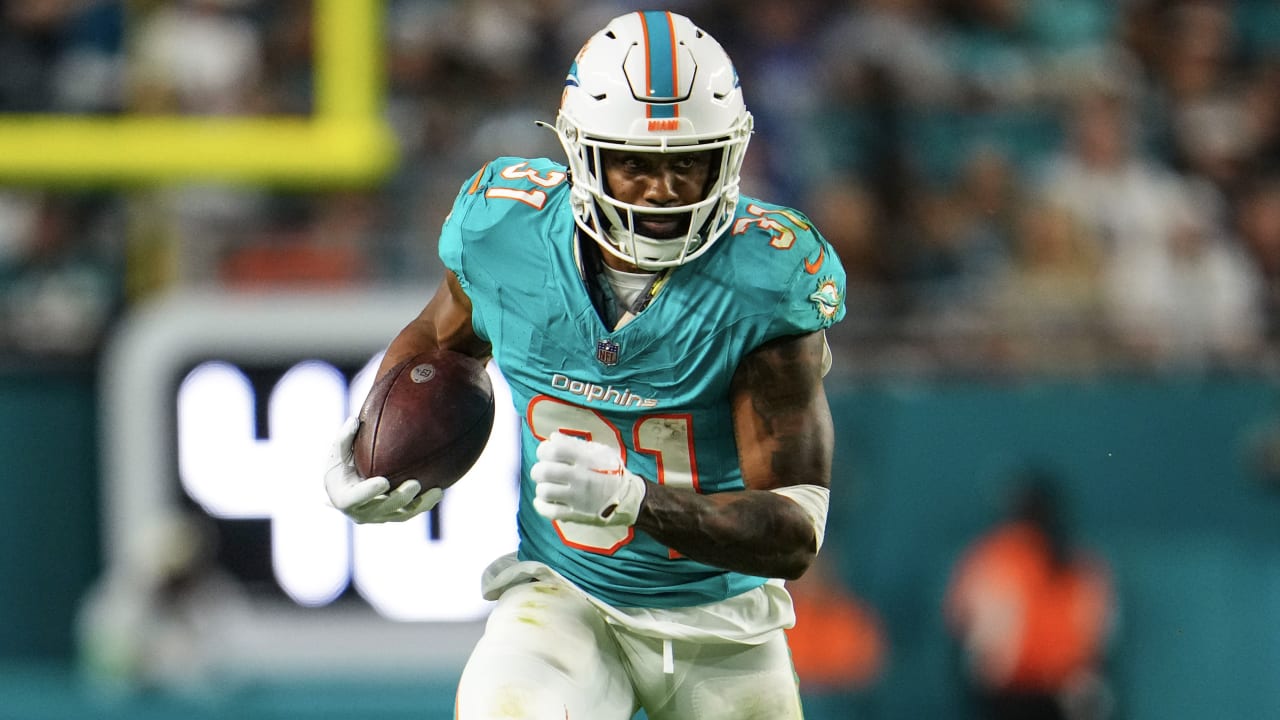 Dolphins RB Raheem Mostert: Struggles in Round 1 will be 'harped on ...