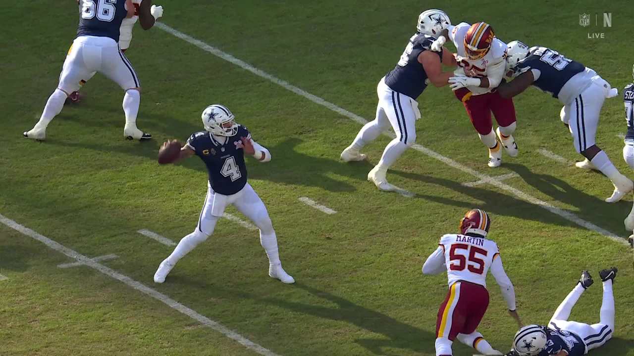 Dallas Cowboys quarterback Dak Prescott's best plays from 2-TD game vs ...