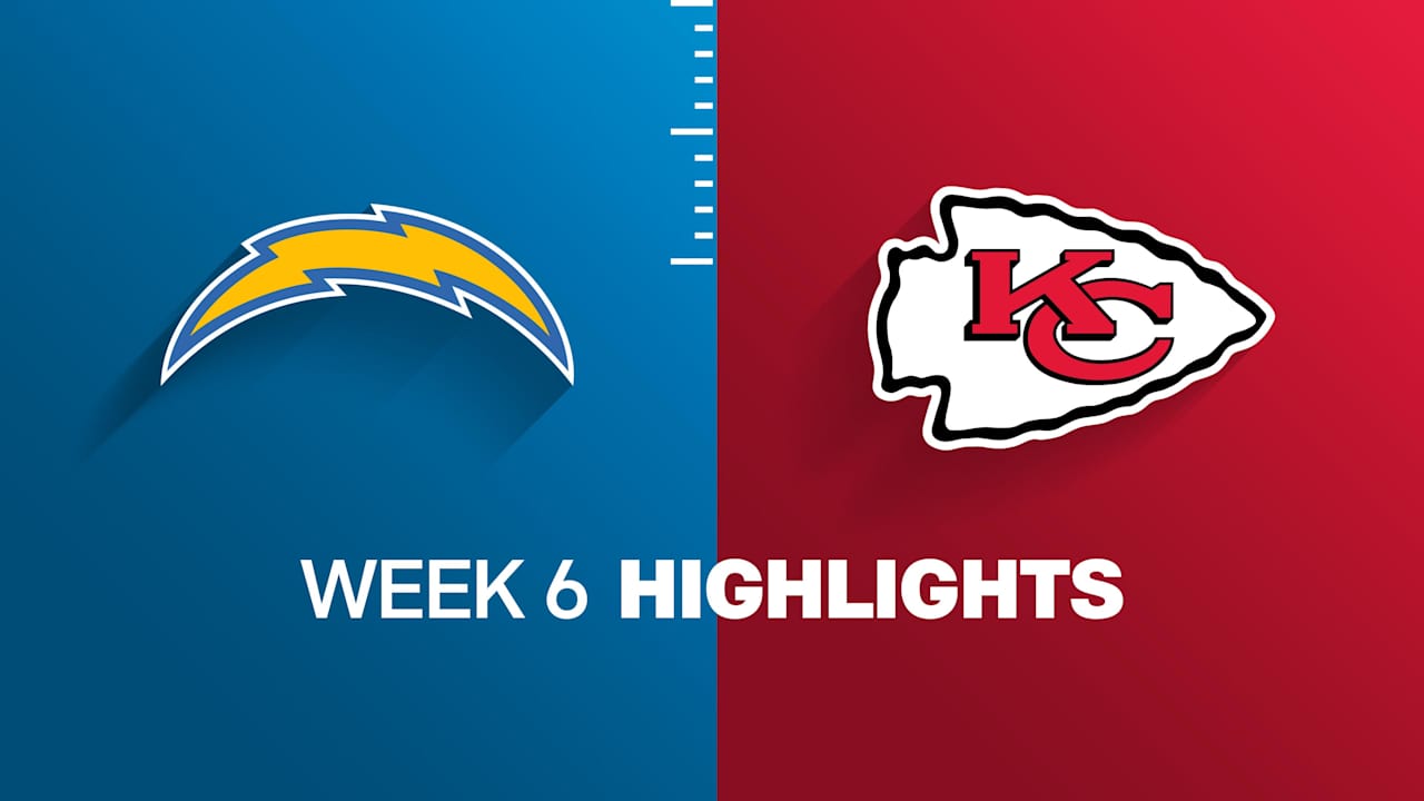 Chargers vs. Chiefs highlights | Week 6 video thumbnail