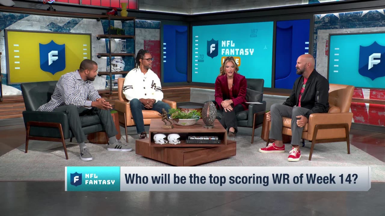 Predicting Top-scoring Wide Receivers Of Week 14 | 'NFL Fantasy Live'