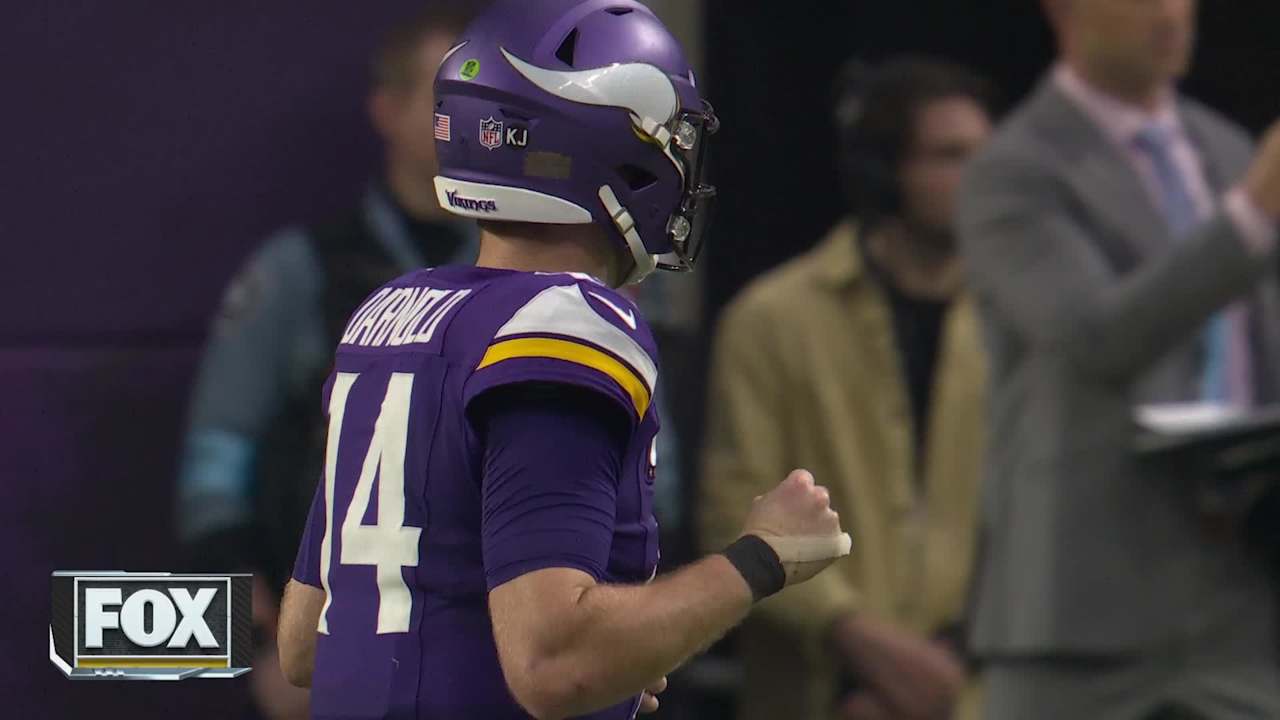 Minnesota Vikings quarterback Sam Darnold's best passes from 5-TD game ...