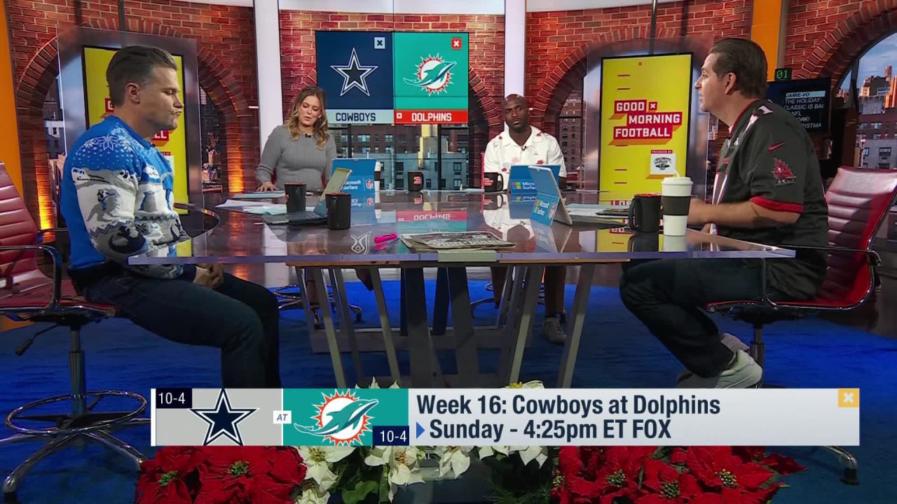 'GMFB' Previews Dallas Cowboys-Miami Dolphins Week 16