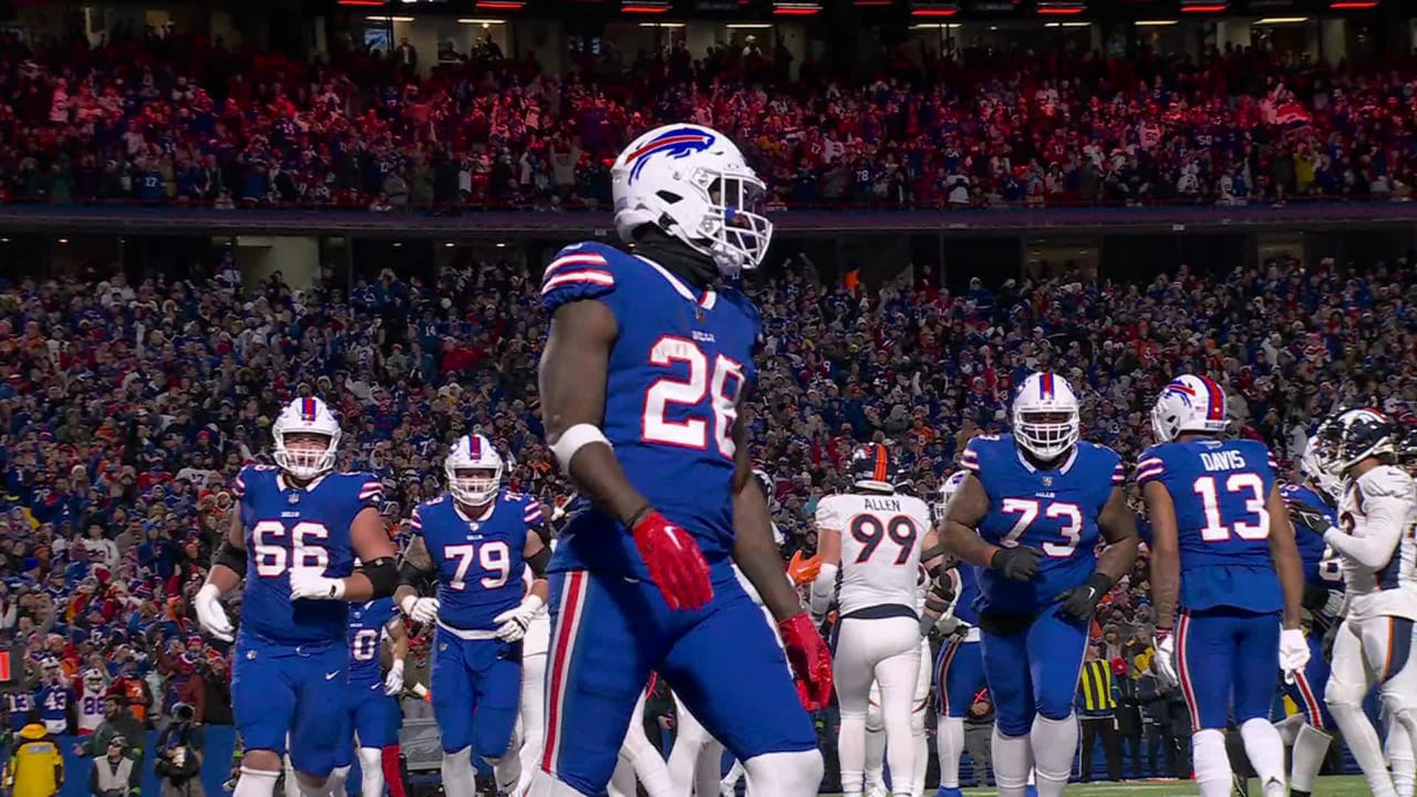 Buffalo Bills running back Latavius Murray's 6yard TD puts Bills in