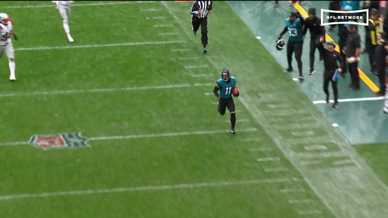 Parker Washington with a Spectacular Punt Return Touchdown vs. New England Patriots
