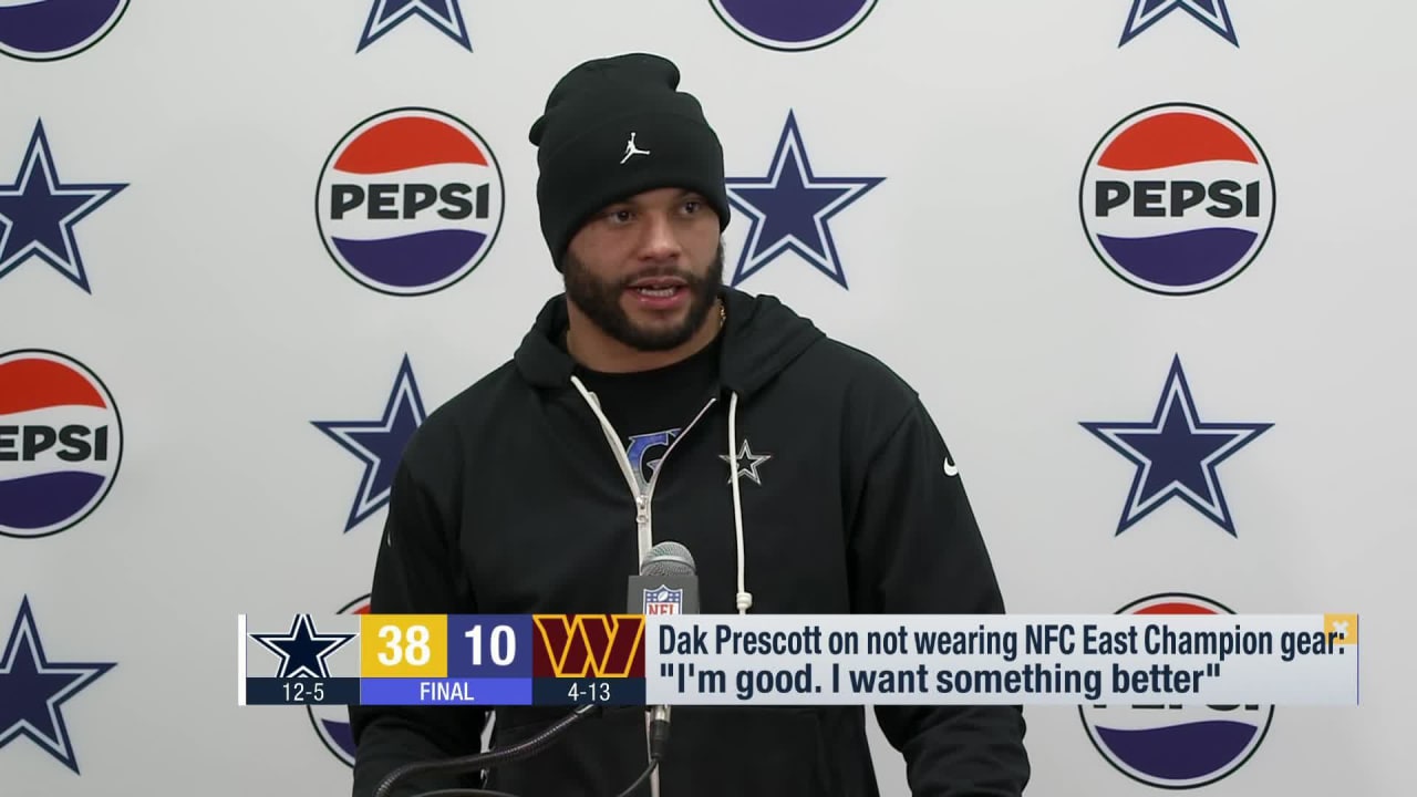 Dallas Cowboys Quarterback Dak Prescott On Not Wearing Nfc East 