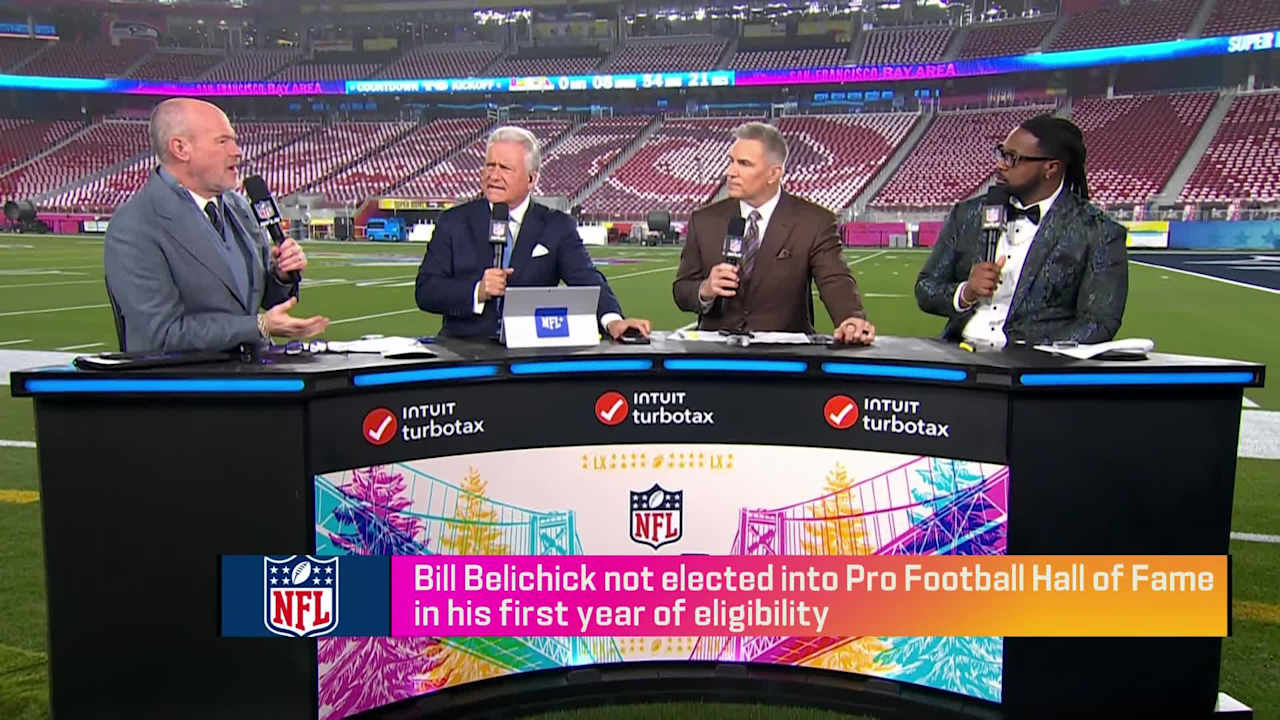 'NFL GameDay Morning' on Bill Belichick not elected into HOF in first ...