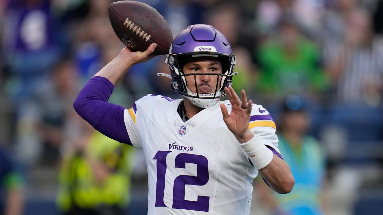 The Vikings will start Nick Mullens this week in their latest