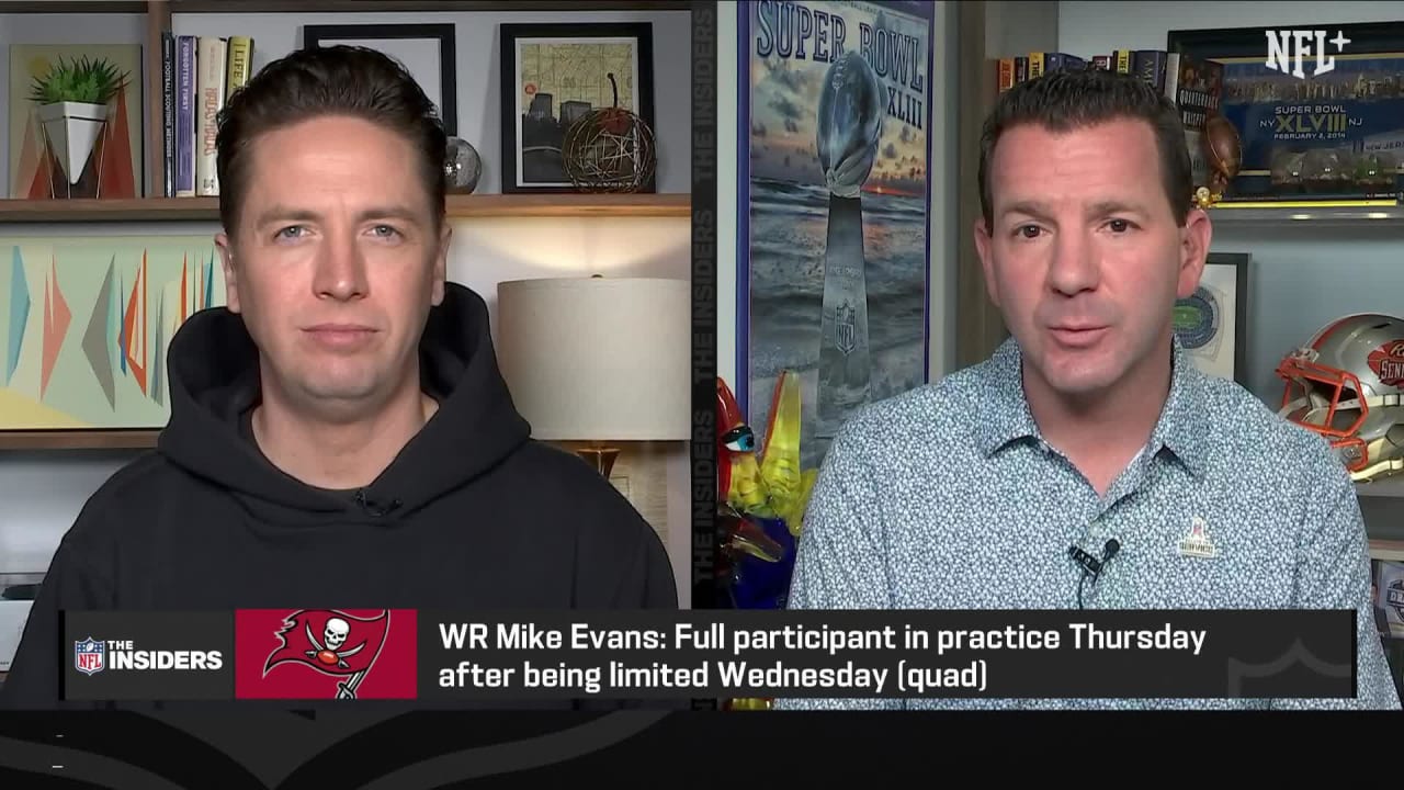 Tampa Bay Buccaneers wide receiver Mike Evans' quad injury update as of