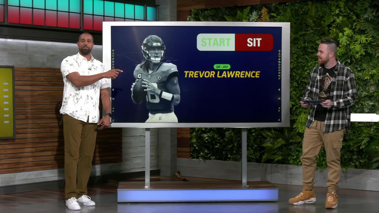 NFL Network Mike Florio's Start/sit Decision On Quarterback Trevor ...